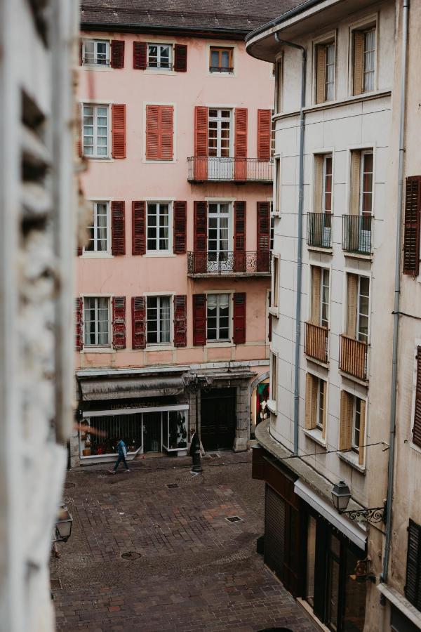 "L'Historique" - Charmant Appartement En Centre-Ville Historique 尚贝里 外观 照片